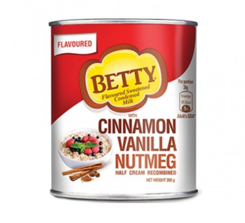 Betty Condensed Milk Flavoured 395g (US & UK Shipping ONLY)