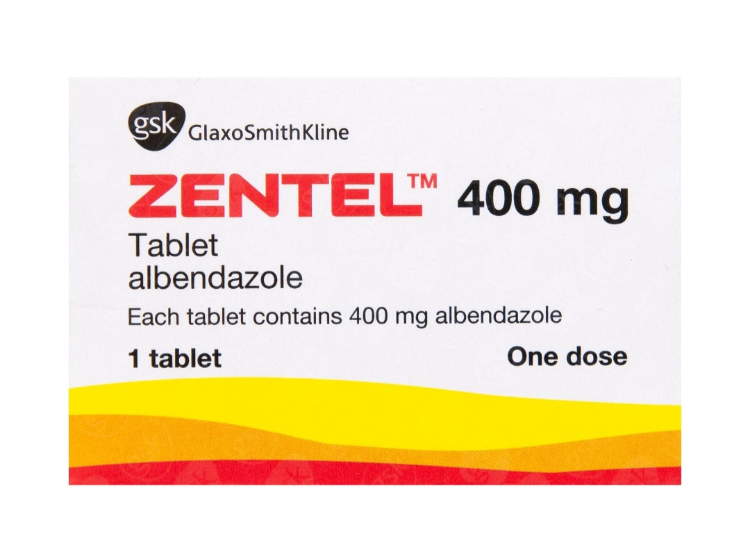 Zentel Tablet 400mg(US SHIPPING ONLY)