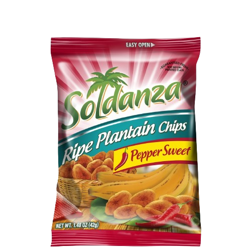 Soldanza Ripe Plaintain Chips (pepper)