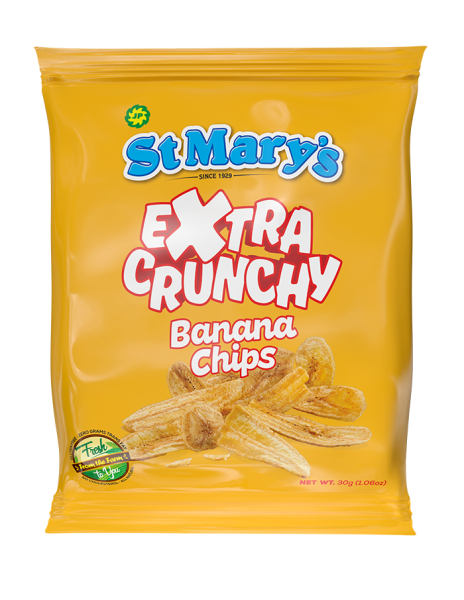 St Mary's Extra Crunchy Banana Chips (142g) Large Pack